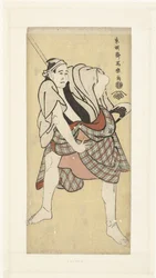 Portret van Ichikawa Tomiemon