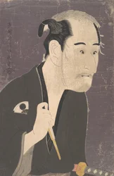 De Acteur Onoye Matsusuke als een Ronin