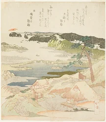 Zonsopgang op nieuwjaarsdag in Kanazawa