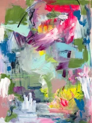 Levendige abstracte energie