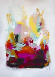 Levendige abstracte tinten