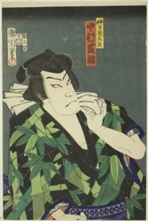 De Acteur Nakamura Shikan IV als Jinriki Tamigoro