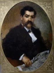 Portret van meneer Deschamps