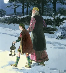 Koning Wenceslas, 10e eeuw ca. 1900
