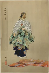 Aoi no Ue, uit de serie "Honderd drama