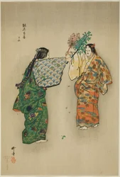 Mitsu-yama, uit de serie "Honderd drama