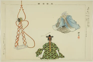 Sora Zutsumi, uit de serie "Afbeeldingen van No-voorstellingen (Nogaku Zue)"
