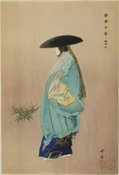 Sumidagawa, uit de serie "Honderd No Dramas (Nogaku hyakuban)".