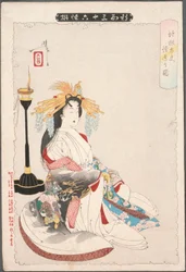 Verlichting van de courtisane Jigokudayū