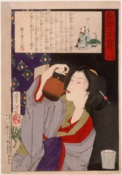 Geisha drinkt om 2:00 uur 