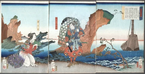 Terugkerende zeilen op de Ryūkyū-eilanden (Tametomo en Neiwannyo)