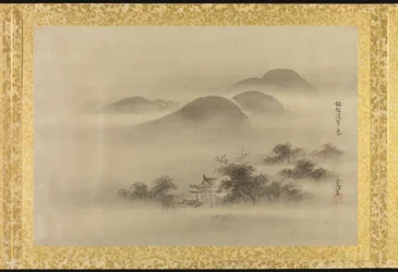 Album met kopieën van Chinese schilderijen