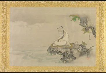 Album met kopieën van Chinese schilderijen