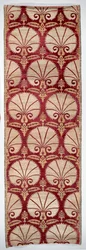 Textielpaneel met anjerpatroon