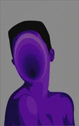 Abstract Purple Void
