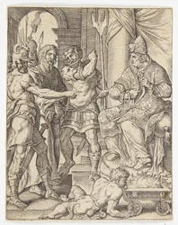 Christus voor de hogepriester Annas