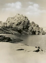 Versterkt dorp in Diffinarti, Soedan, foto door Ugo Monneret de Villard