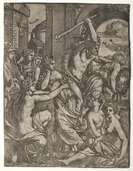Hercules Verdrijft Afgunst uit de Tempel van de Muzen