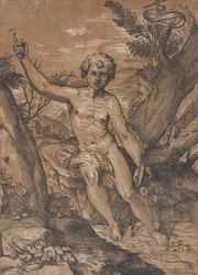 De jonge Sint-Jan de Doper in de wildernis, ca. 1520-27