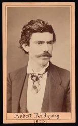Portret van Robert Ridgway 1850-1929, april 1873
