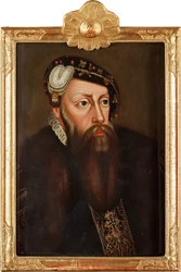 Portret van Koning Gustaaf I van Zweden