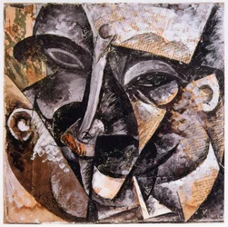 Dynamiek van een mannenhoofd, 1914