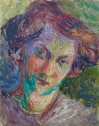 Portret van een vrouw, ca. 1909-10