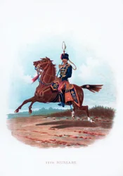 11e Huzaren, 1889