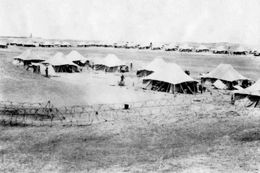 15 RWR bataljonskamp, Samarra, Mesopotamië, 1918