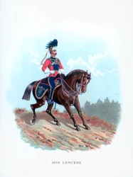 16e Lancers, 1890