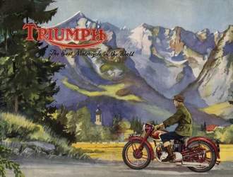 1948 Triumph 5T speed twin brochure