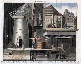 Een brouwerij, 1747