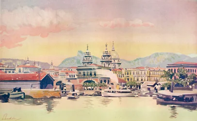 Een hoek van de Rio Customs Wharf