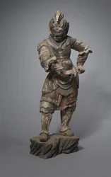 Een hemelse generaal, een van de Junishinsho, 1200s