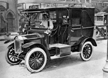 Een Londense taxi, 1926-1927