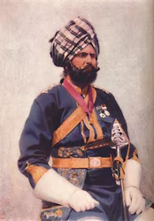 Een Risaldar van de 16e Bengal Cavalerie, 1902