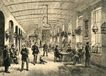 Een Afdeling in Bethlehem Hospital, ca. 1878