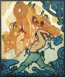 Een gezamenlijke inspanning zal het land uit de puinhopen tillen, 1920s