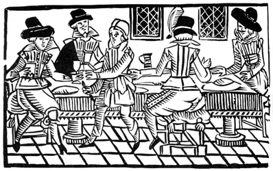 Een dinerfeest, begin 17e eeuw, 1893