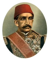 Abdul Hamid II, Sultan van Turkije, eind 19e eeuw