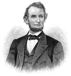 Abraham Lincoln, 16e President van de Verenigde Staten, 1900