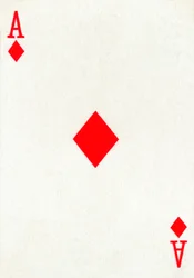 Schoppenaas uit een kaartspel van Goodall & Son Ltd., ca. 1940