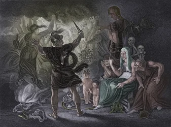 Act IV Scene i uit Macbeth, 19e eeuw