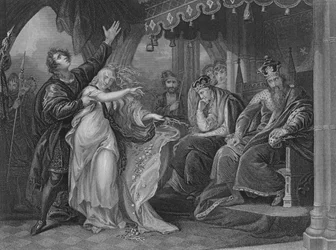 Act IV Scene v uit Hamlet, 19e eeuw