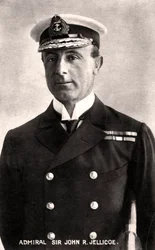 Admiraal Sir John Rushworth Jellicoe 1859-1935, begin 20e eeuw