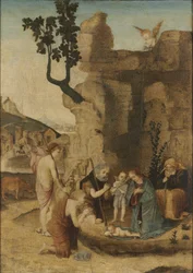 Aanbidding van de herders, c. 1500