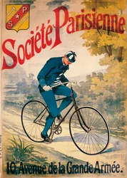 Advertentie voor Societe Parisienne fietsen