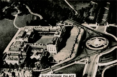 Luchtfoto van Buckingham Palace