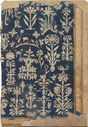 Albumblad met knipkunstdecoratie, ca. 1625-50