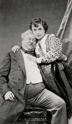 Alexandre Dumas, de Oudere, Franse romanschrijver en toneelschrijver, ca. 1865